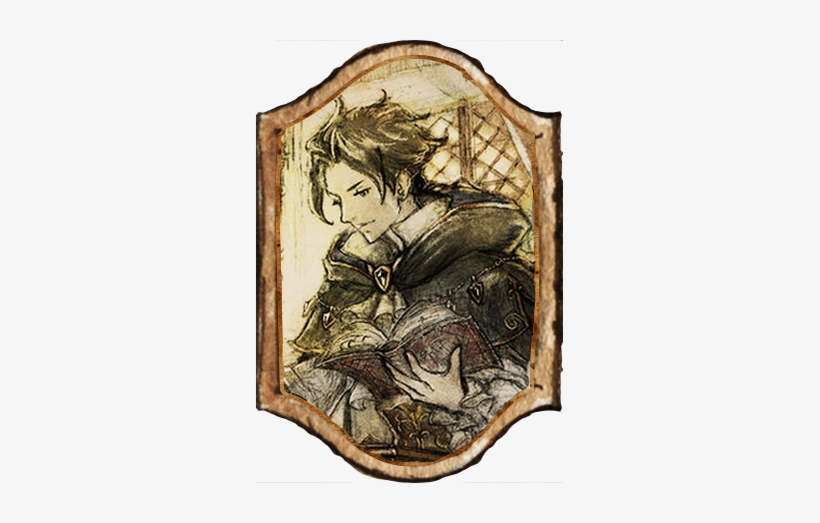 More Octopath Progress - Cyrus From Octopath Traveler, transparent png download