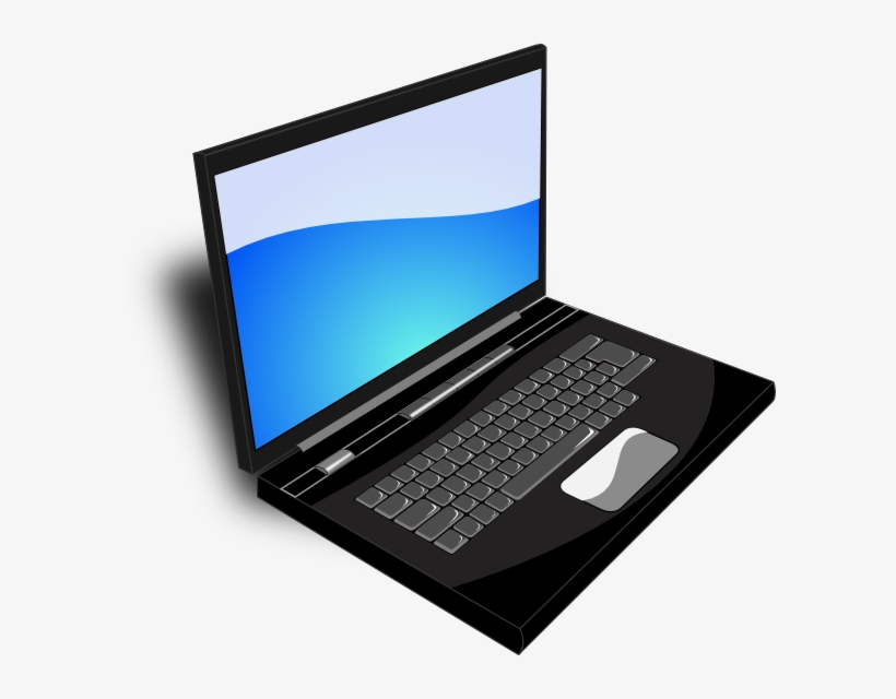 Clip Art Library Panda Free Images Laptopclipartpng - Laptop Clip Art, transparent png download