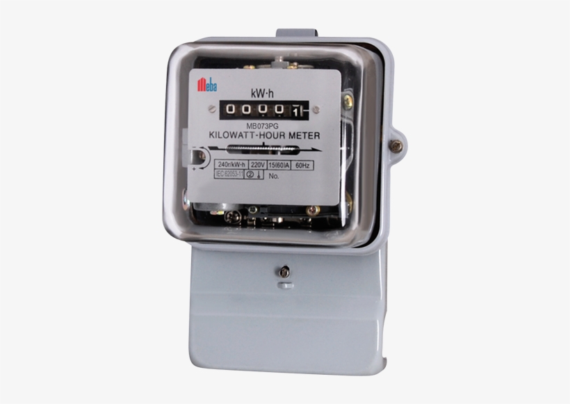 Meba Digital Electric Meter Mb073pg - Electric Meter Images Png, transparent png download
