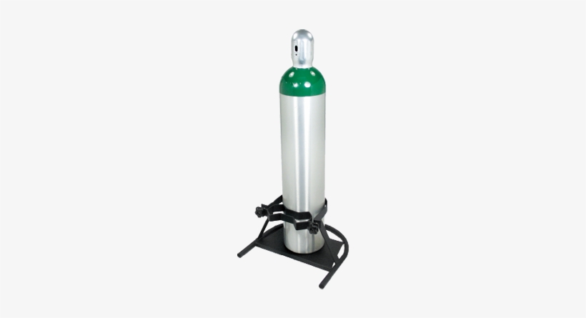 Oxygen Cylinder/tank Racks And Carts, Single “h” Cylinder - Oxygen Tank Png, transparent png download