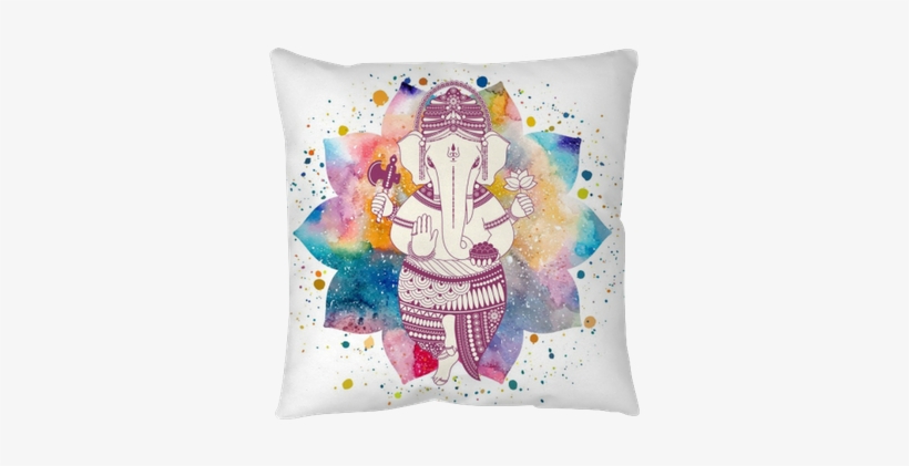 Ganesha, Or Ganapati, Indian Deity In The Hindu - Ganesh Watercolour, transparent png download