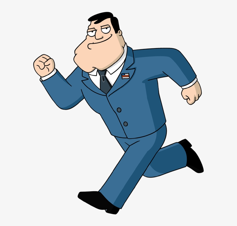 American Dad Png - American Dad Quick Like A C Square Sticker 3" X 3", transparent png download