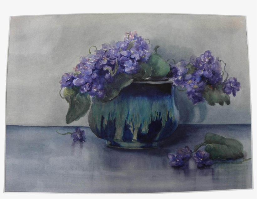 Vintage Watercolor Still Life Painting - Bouquet, transparent png download