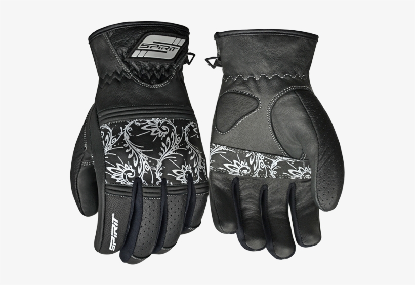 Short Motorcycle Gloves - Leather, transparent png download