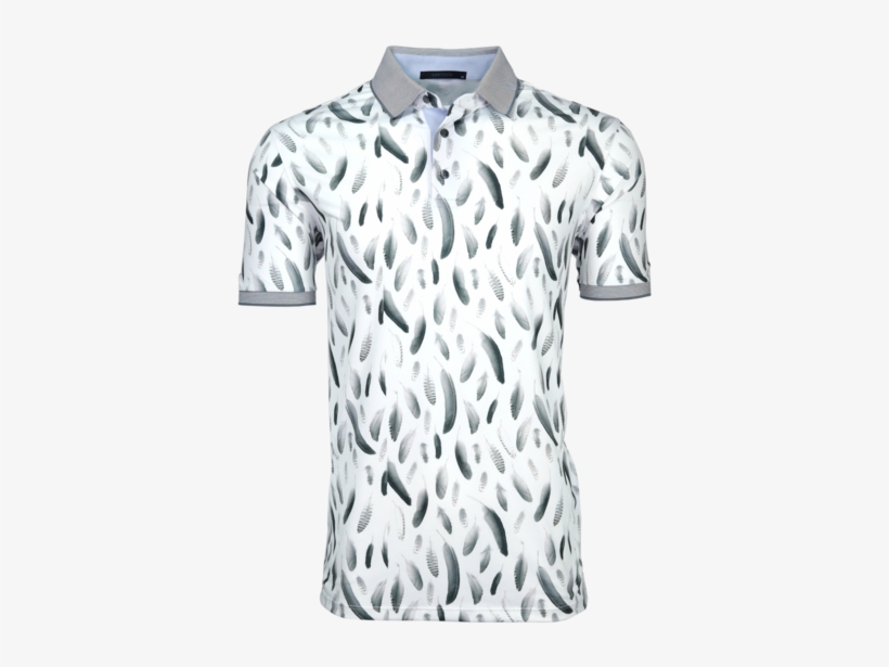 Falling Feathers Polo - Clothing, transparent png download