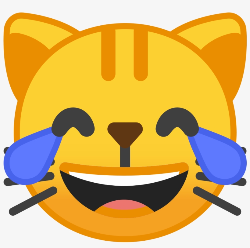 Download Svg Download Png - Android O Cat Emoji, transparent png download