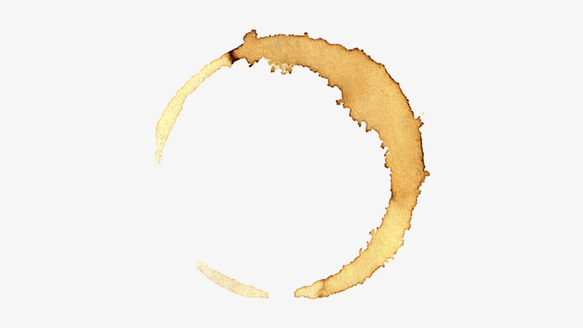 Coffee Stain Ring Png - Tache De Café Png, transparent png download