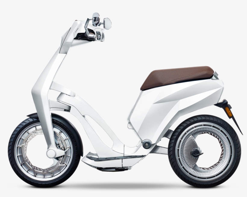 Ujet Scooters Profile Left Disp Closed High Seat Concorde - High Tech Scooter Design, transparent png download