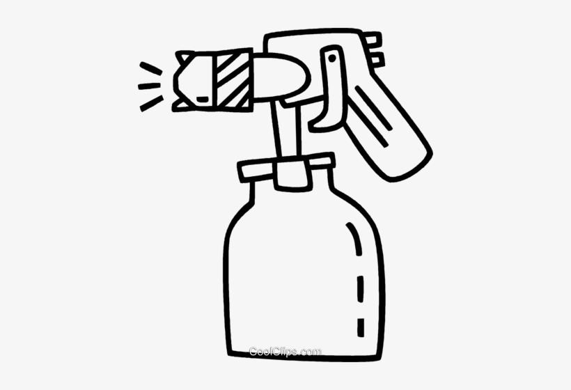 Spray Paint Canister Royalty Free Vector Clip Art Illustration - Clip Art, transparent png download