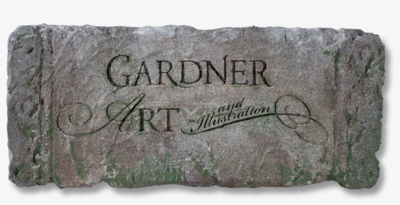 Weathered Stone Tablet For Jameson Gardner Art And - Headstone, transparent png download