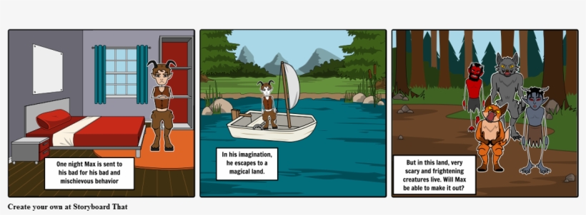 Where The Wild Things Are - Cartoon, transparent png download