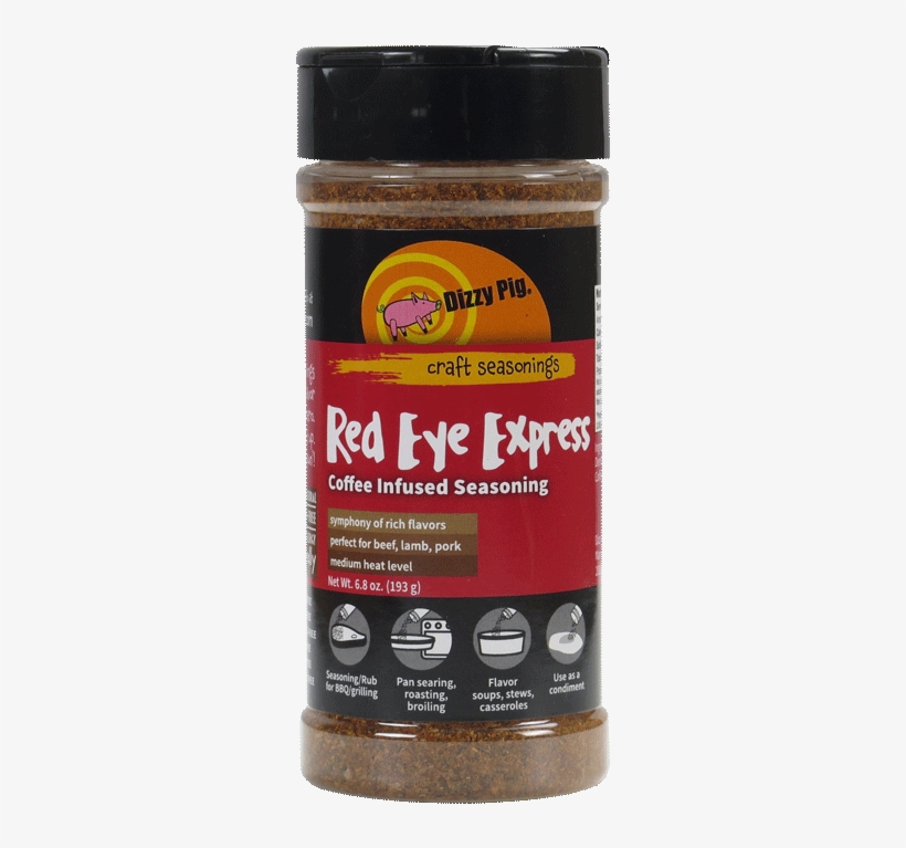 Coffee Rub - Dizzy Pig Ipa Hop-infused Craft Seasoning Blend - 6.9, transparent png download