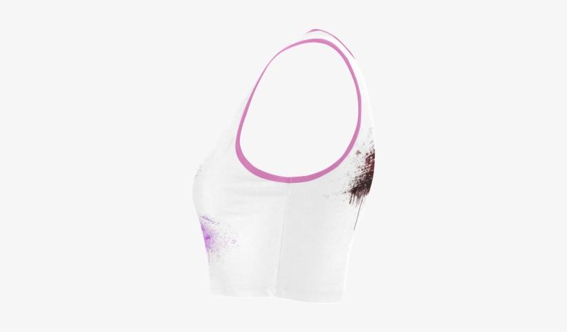 Watercolor Horse Women's Crop Top - Brassiere, transparent png download