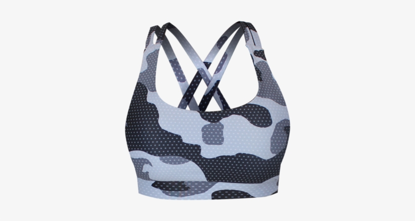 Camo Sports Bra - Sports, transparent png download