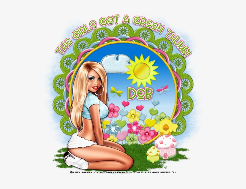 Gold Dust Tutorials - Girl, transparent png download