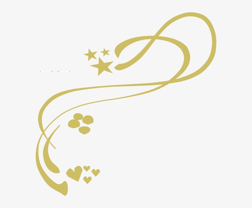 Gold Design Clip Art At Clker - Gold Dust Clip Art, transparent png download