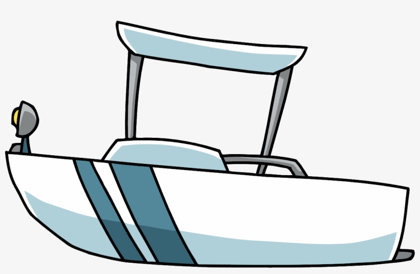 Viking Ship Clipart Scribblenauts - Patrol Boat Clip Art, transparent png download