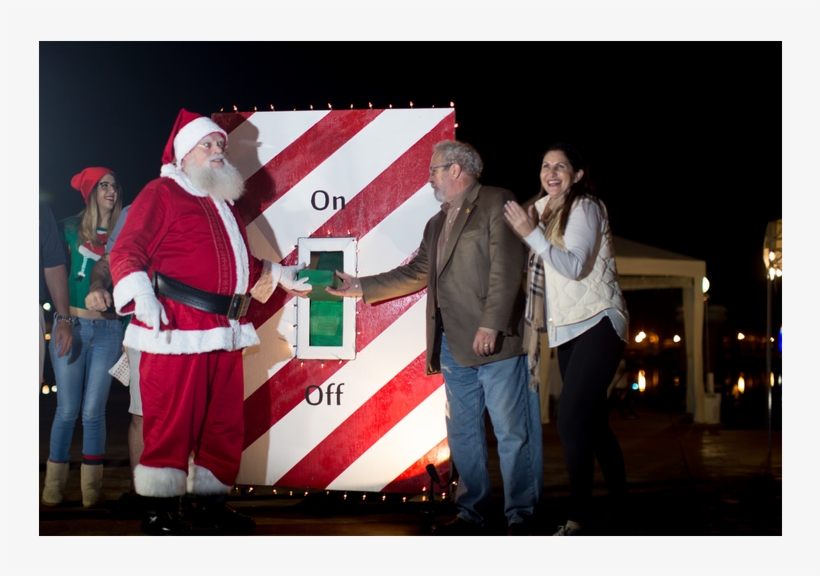 Tree Lighting At Palm Coast's Town Center - Christmas Eve, transparent png download