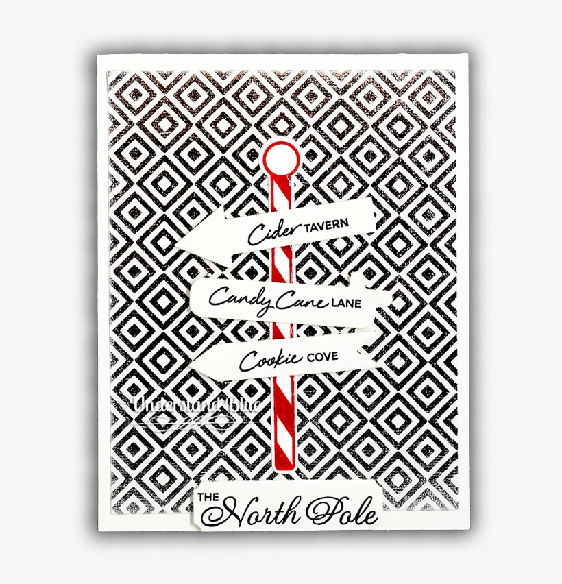 North Pole Sign By Understand Blue - Circle, transparent png download