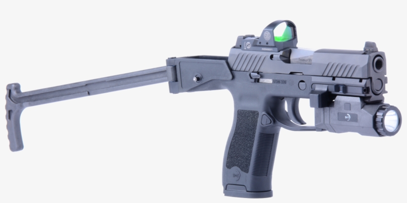 Drawn Gun Transparent - Bt P320, transparent png download