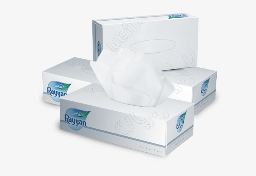 Rayyan 2 Ply Facial Tissue 150 Sheets - Rayyan Tissue, transparent png download