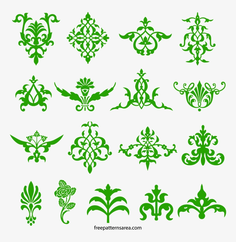Free Decorative Elements And Floral Ornament Vector - Victorian Embellishments, transparent png download