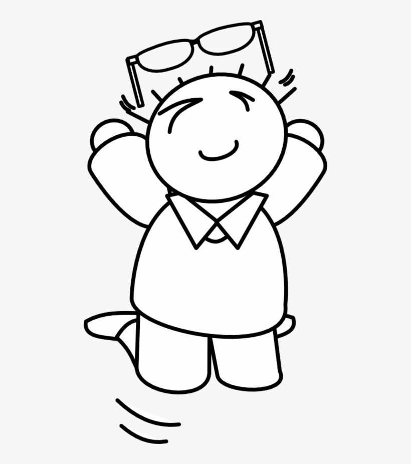 Clip Art Jump Jump Clipart Black And White PNG Image Transparent