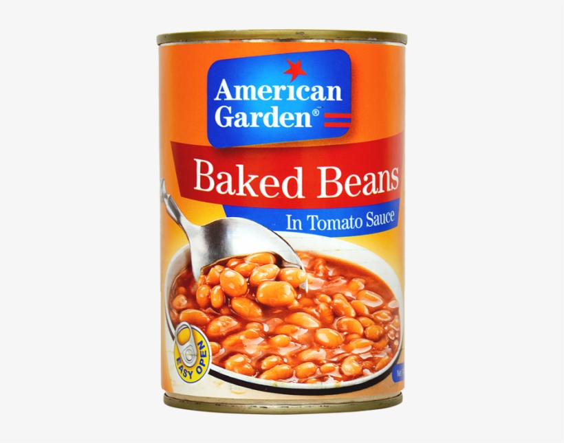 American Garden Baked Beans In Tomato Sauce 400g - American Garden Baked Beans In Tomato Sauce, transparent png download