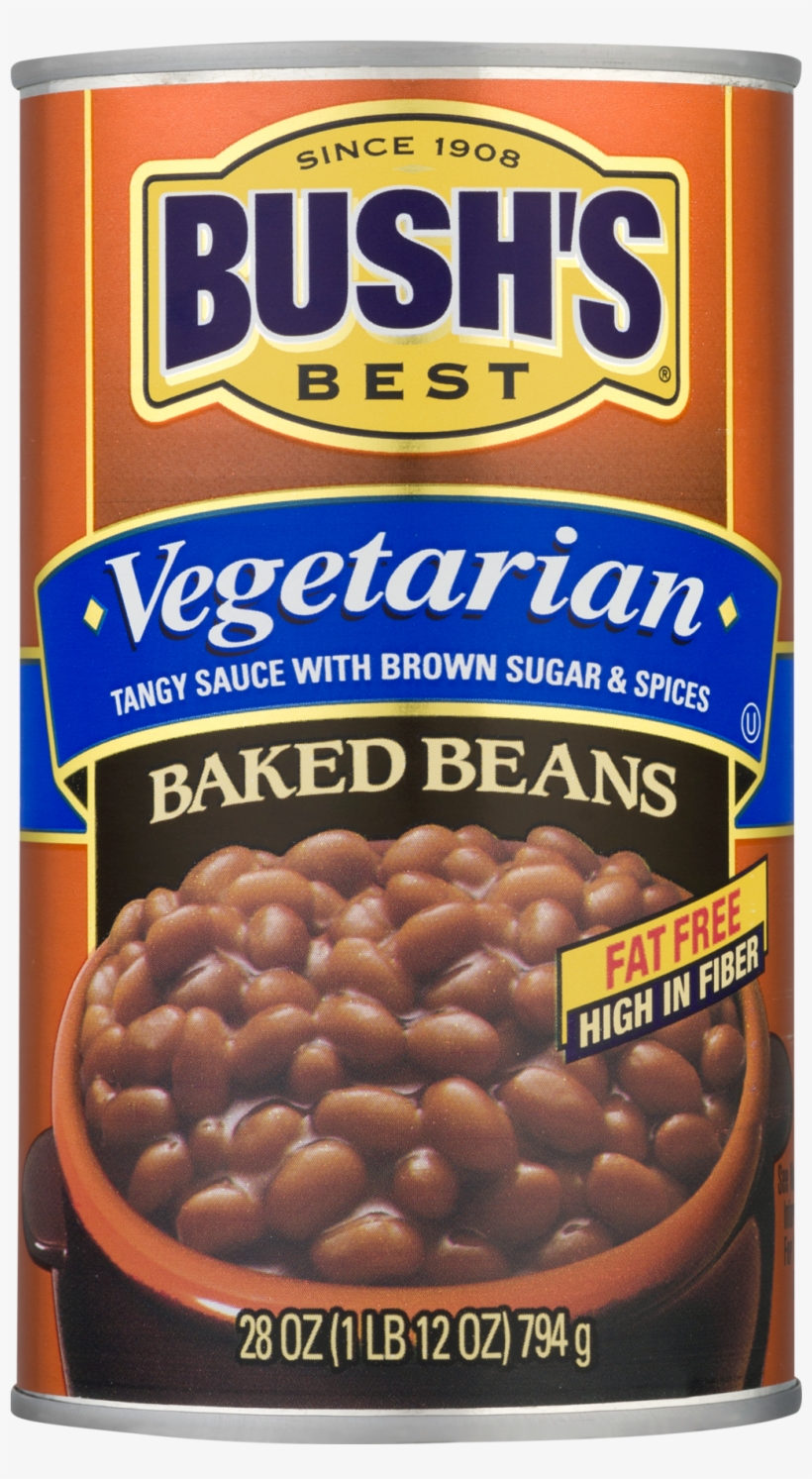 Bush's Best Vegetarian Baked Beans, 28 Oz - Bush's Baked Beans Bacon, transparent png download