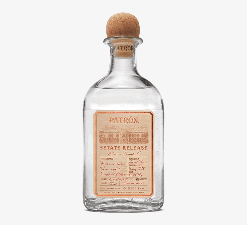 Estate Release - Tequila Patron Estate Release, transparent png download