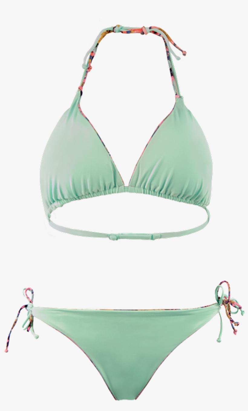 Girls Reversible Bikini - Bikini, transparent png download