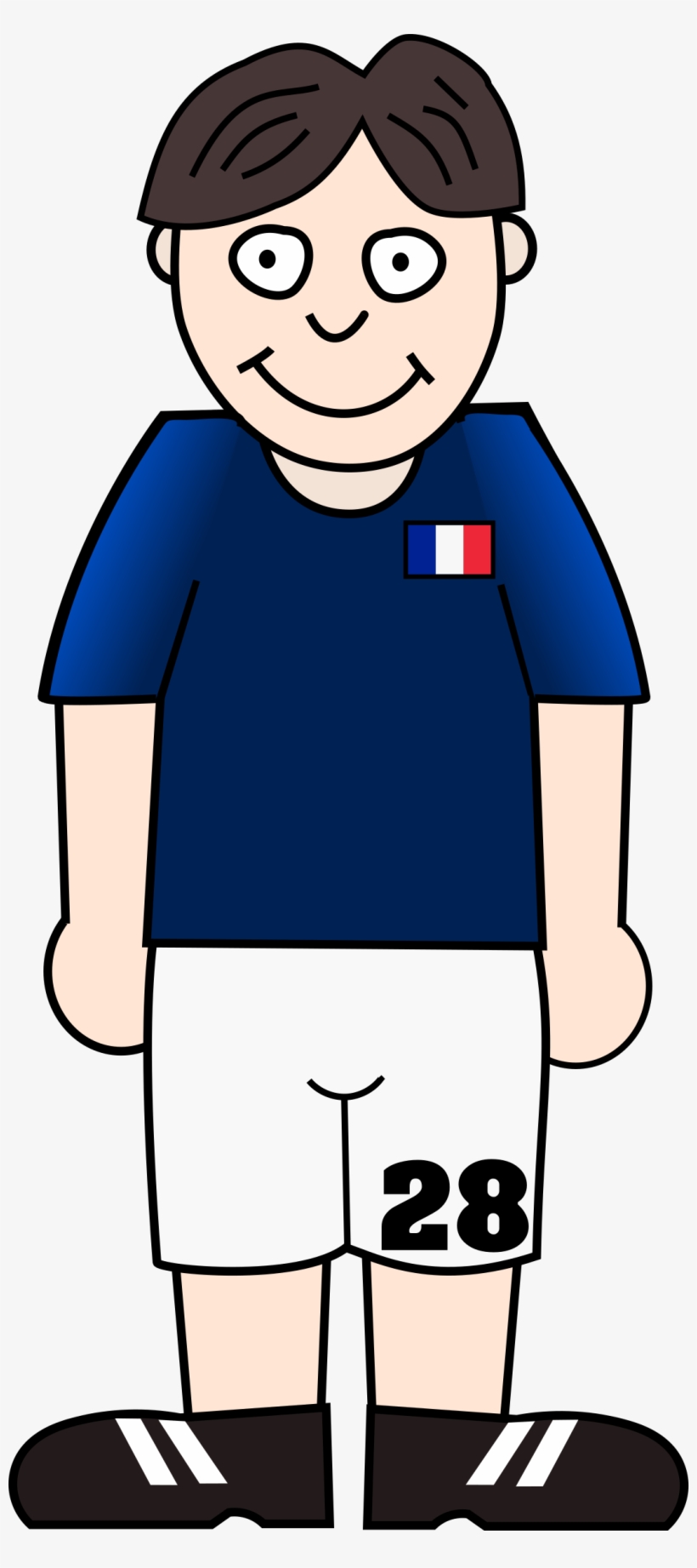 Banner Freeuse Library Clipart Football Player - 2018 World Cup, transparent png download