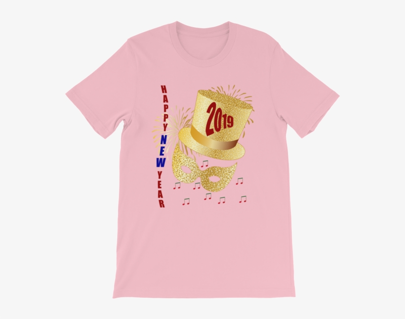 Happy New Year 2019,short Sleeve Unisex T Shirt • Matintl - Active Shirt, transparent png download