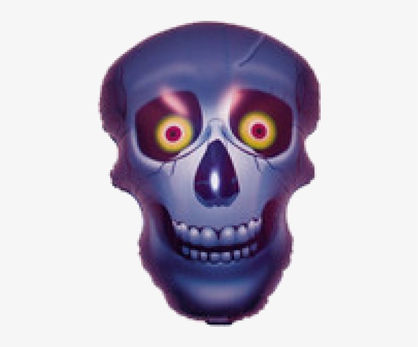 Xl Jumbo Halloween Skull Balloon - Skull, transparent png download