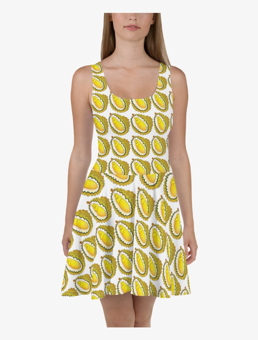 Durian Skater Dress - Dress, transparent png download