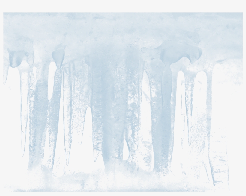 Icicles Sticker - Snow, transparent png download