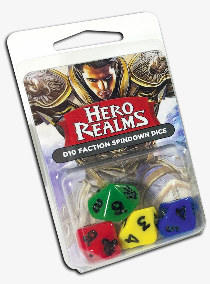 Dice -hero Realms D10 - Hero Realms Promo Cards, transparent png download