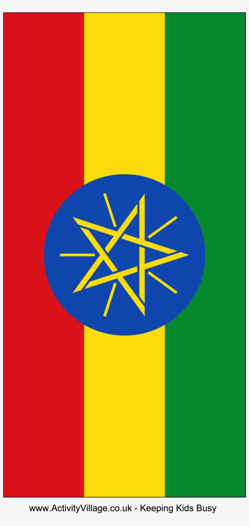 Free Printable Planner Stickers Flags ~ Diyplannerlove - Ethiopia Coat Of Arms, transparent png download