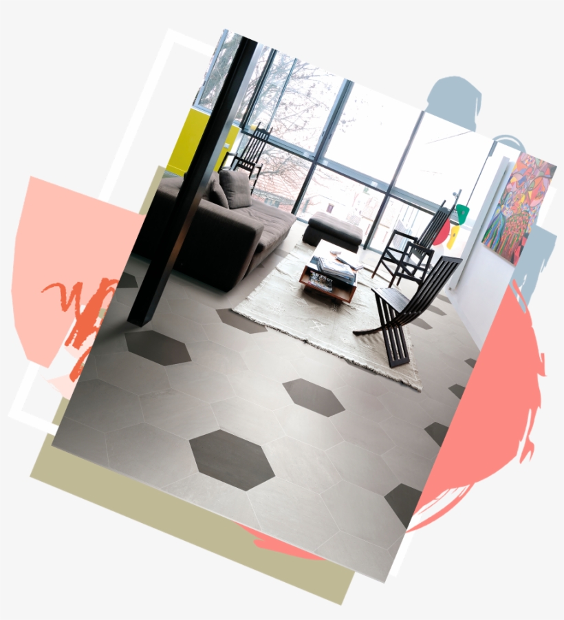 Hexagon Tiles - Floor, transparent png download