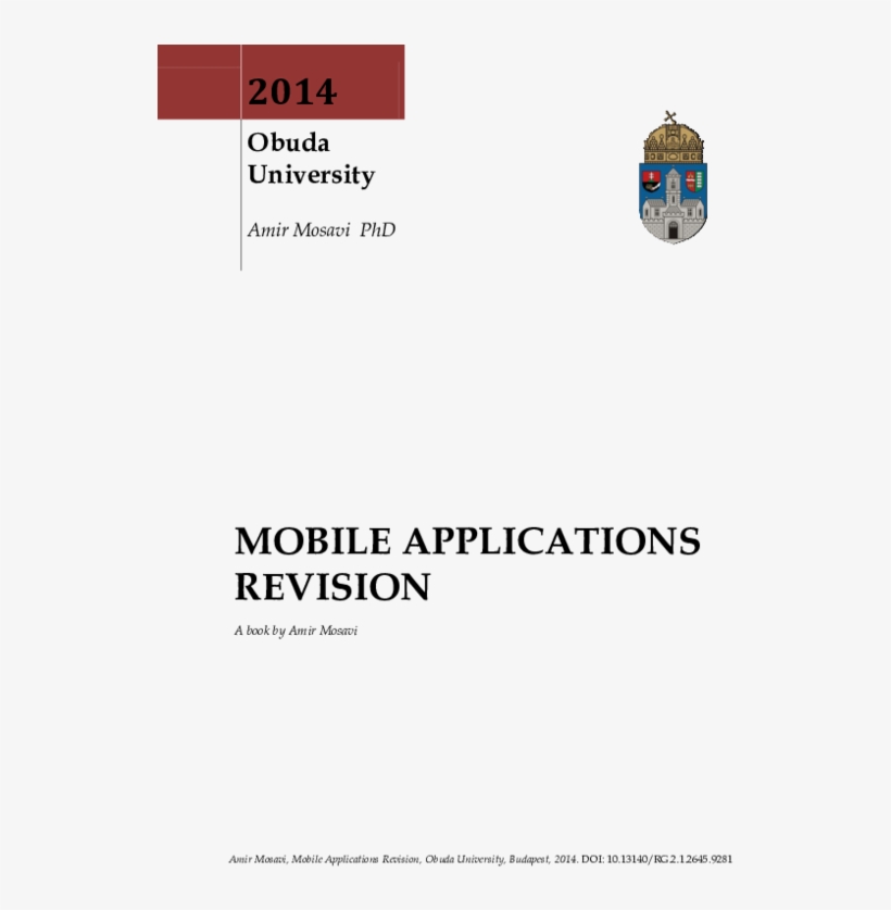 Pdf - Óbuda University, transparent png download