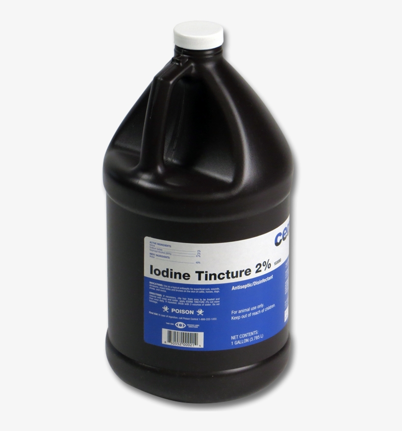 Topical Antiseptic Used As An Aid In Treatment Of Minor - Tincture Of Iodine 2%, transparent png download