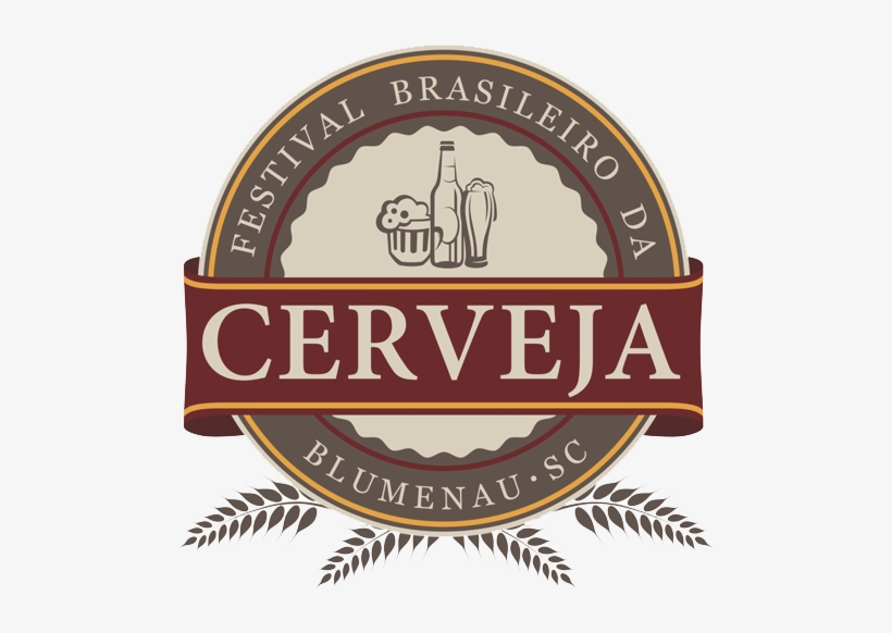 Festival Brasileiro Da Cerveja Blumenau 2015 Parque - Label, transparent png download