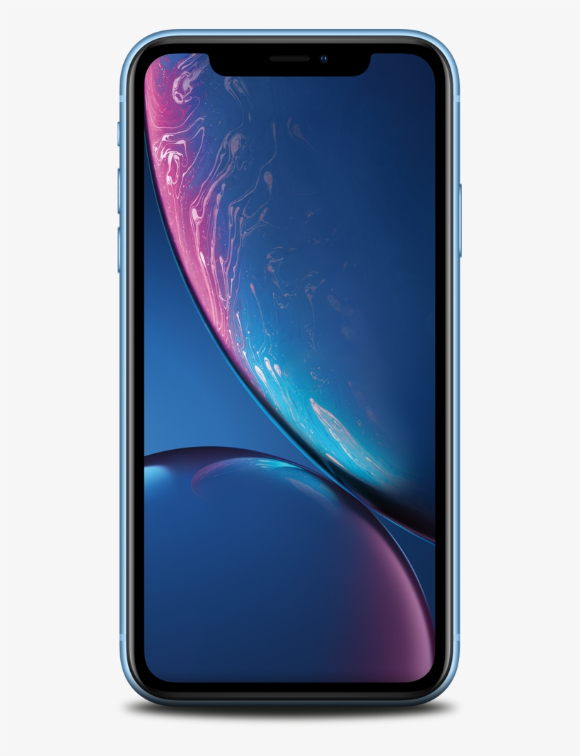 Undefined Blue Front - Iphone Xr Png, transparent png download