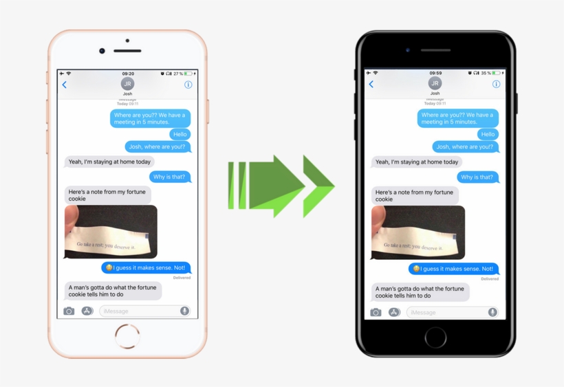 Restore Sms, Imessage, Whatsapp From Backup - Iphone, transparent png download