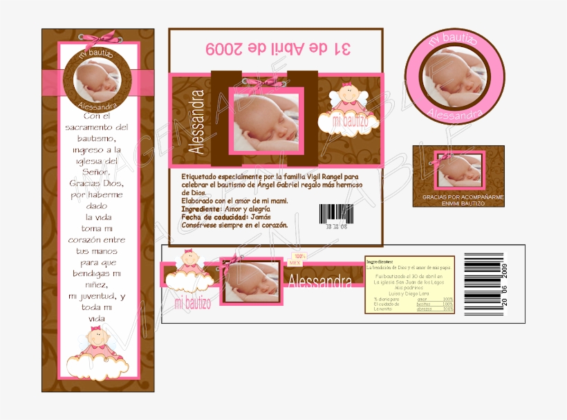 Imagenes De Luto Para Bb Pin Imagui - Oraciones Bautizo Para Imprimir, transparent png download