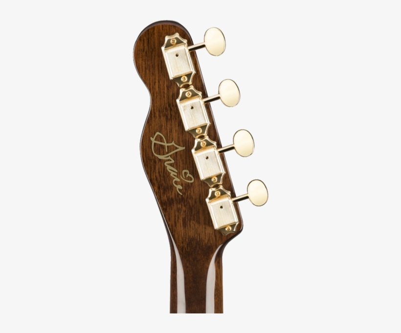 Ukulele Fender 0971630076 G Vanderwaal Sig Uke Wn W/bag - Acoustic-electric Guitar, transparent png download