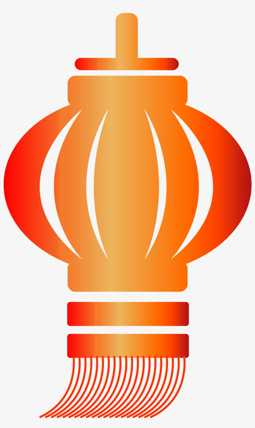 Red Gradient Festive Auspicious Png And Vector Image - Illustration, transparent png download