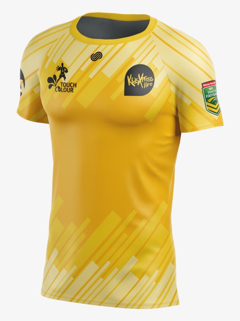2018 Touch Of Colour Gold - Active Shirt, transparent png download