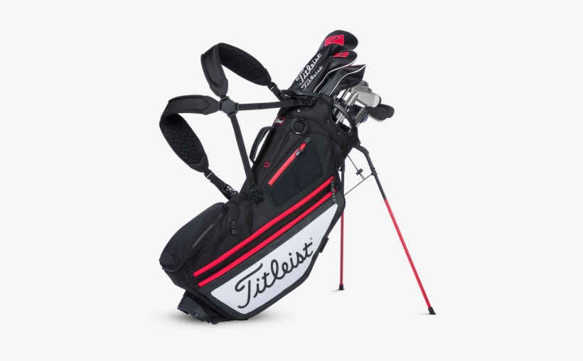 2019 Titleist Hybrid 14 Players Bag - Titleist Hybrid 14 Stand Bag, transparent png download