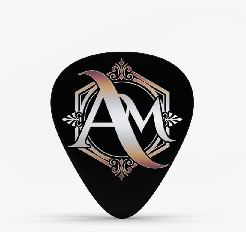 Guitar Pick Holographic Logo - Emblem, transparent png download